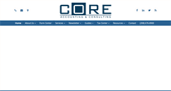 Desktop Screenshot of corecpa.net